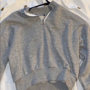 Forever 21 crop hoodie